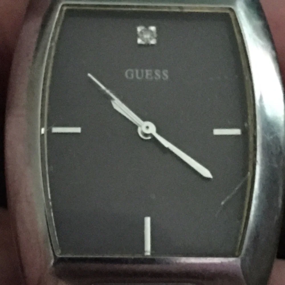 Men’s Guess steel luxury genuine diamond WR watch